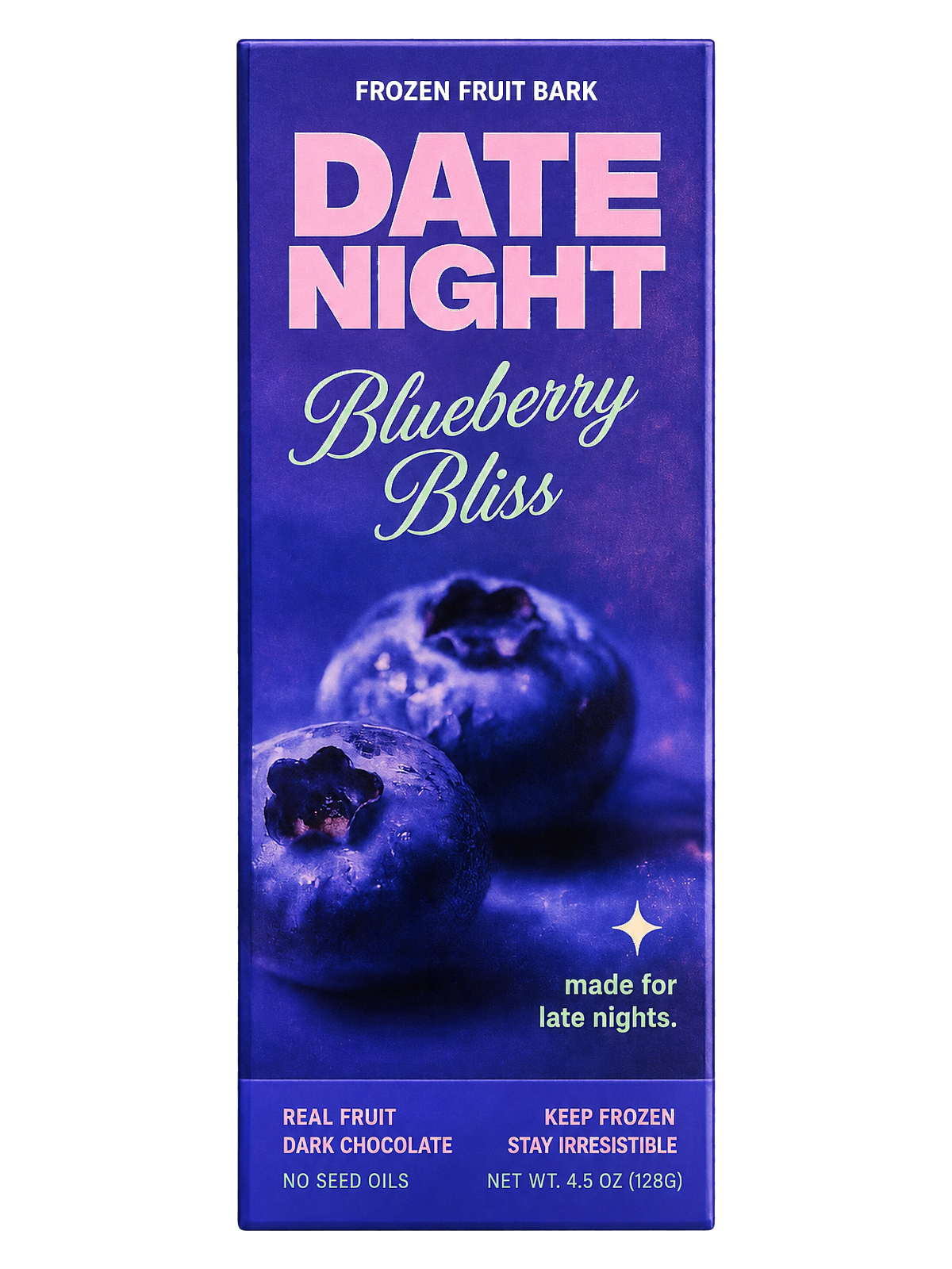 Blueberry Bliss packaging